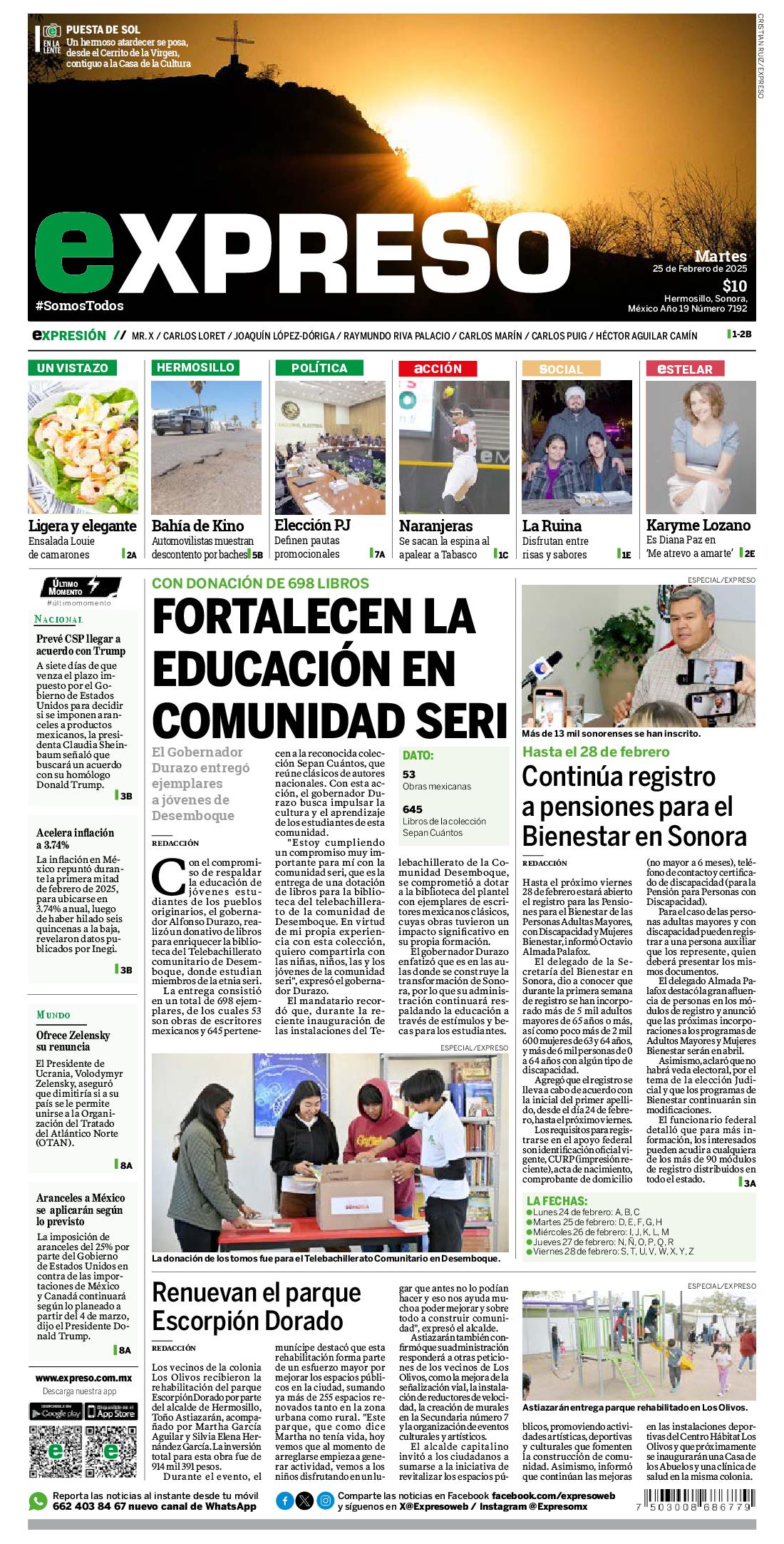 Edicion Impresa Portada