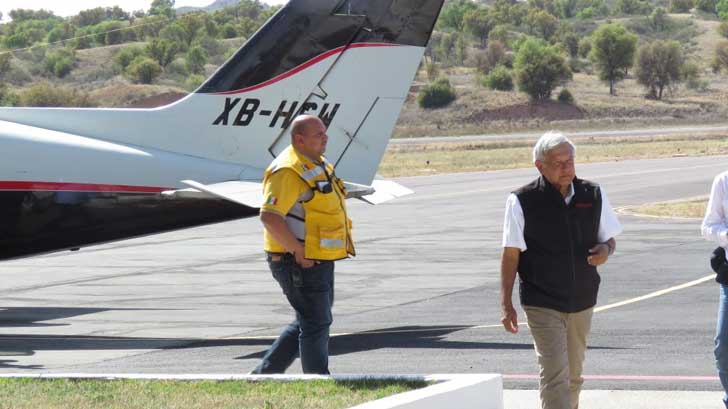 amlo avion privado