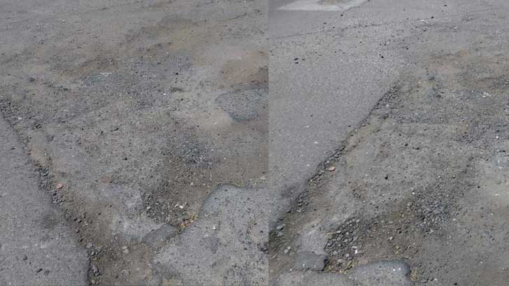 calles mal estado