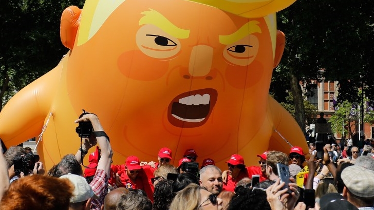 BabyTrumpReinoUnidoProtestas