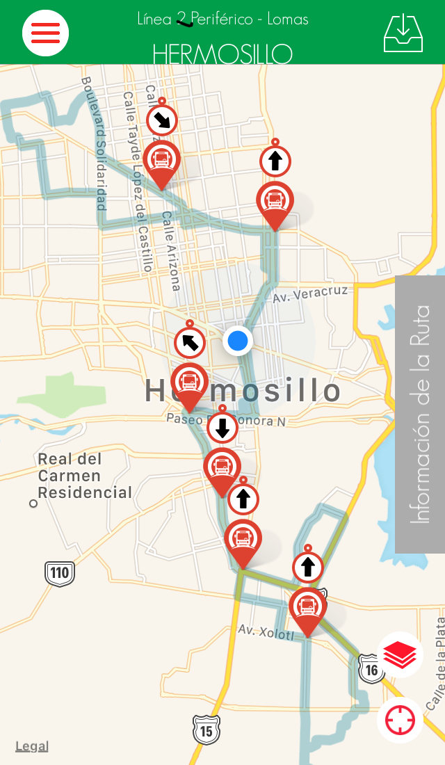 Línea 2 Periferico Lomas