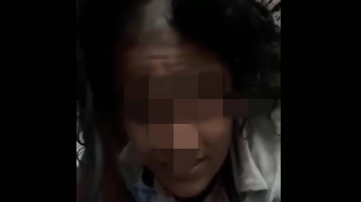 detenida cortan peloDDD