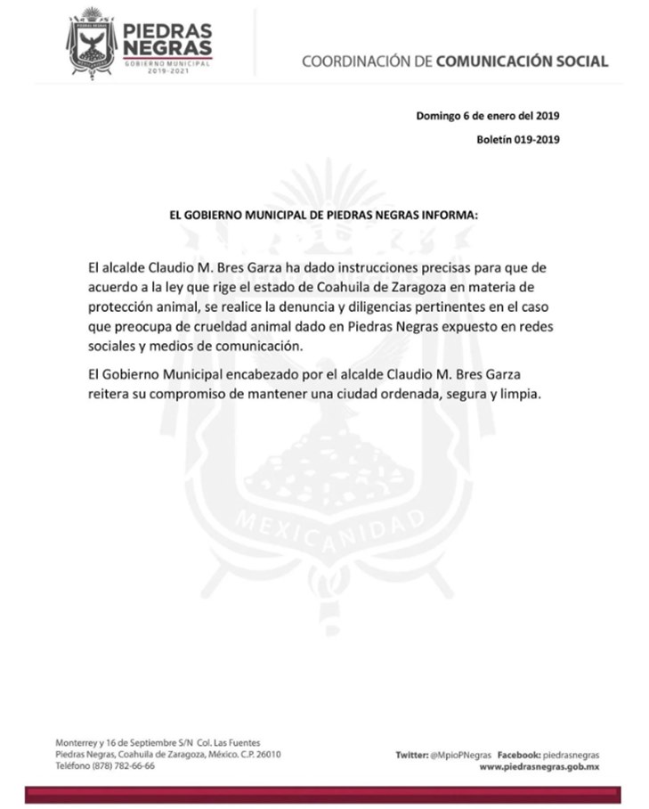 comunicado