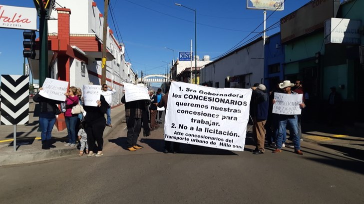 manifestantes hermosillo