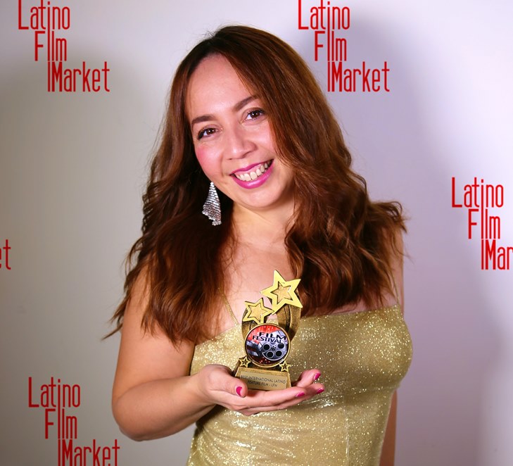 Caro Duarte en el Latino Film MarkeT