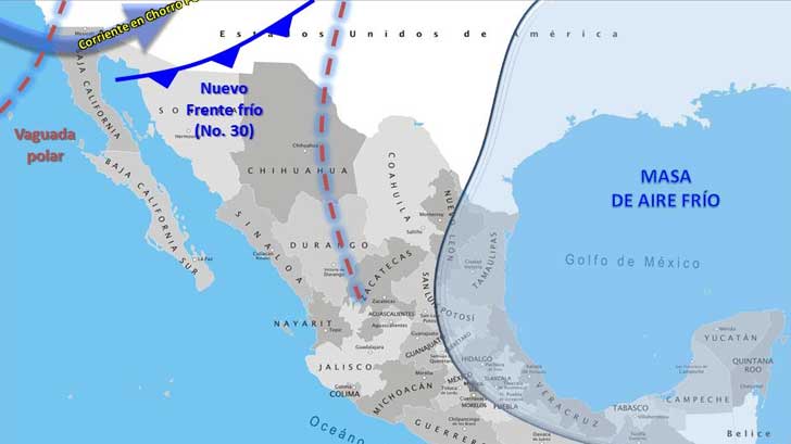 frente frio sonora