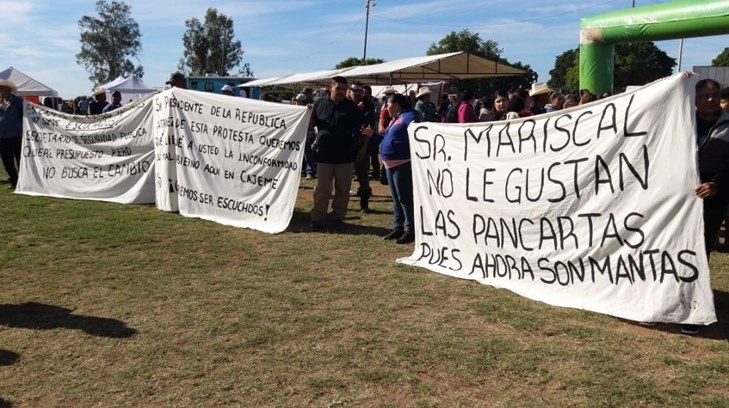 mantas con mensajes