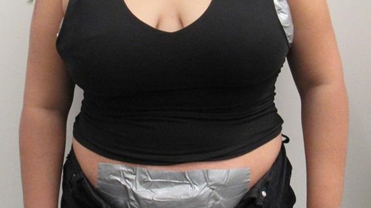 Captura mujer droga