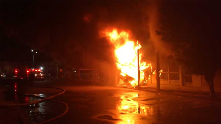 incendio bodega