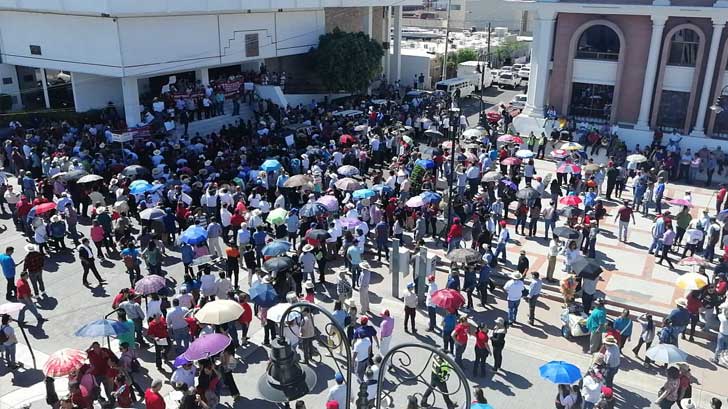 marcha congreso sindicatos