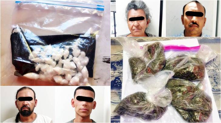 DETENIDOS CON DROGA