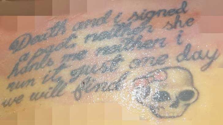 tatuaje apoyo piden
