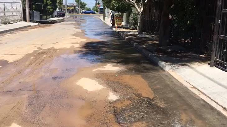 fuga de agua potabla dos