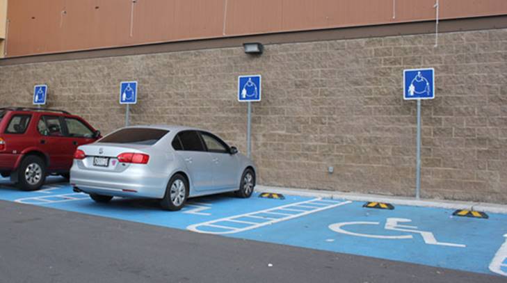 estacionamientos para personas dis