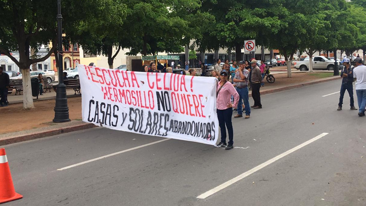 manifestantes marcha