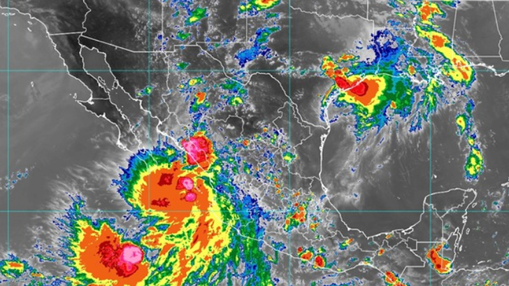 mapa suspenden clases