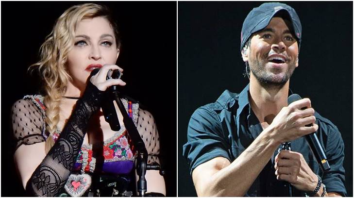 madonna y enrique iglesias