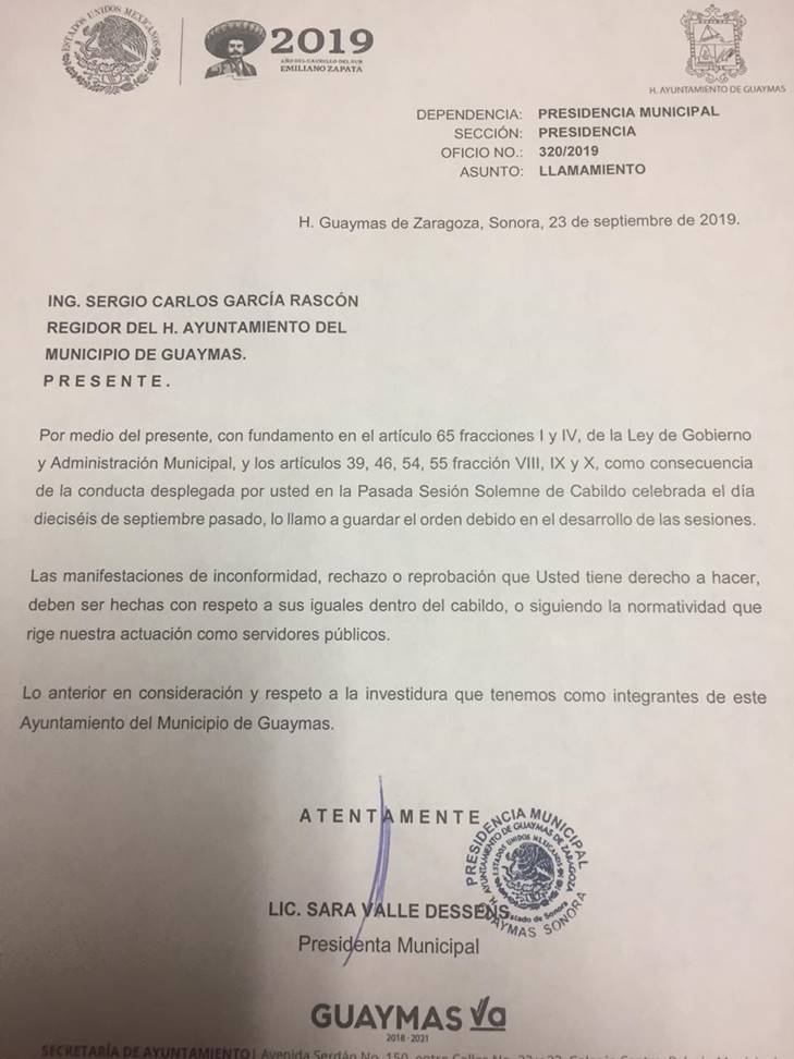 carta dos