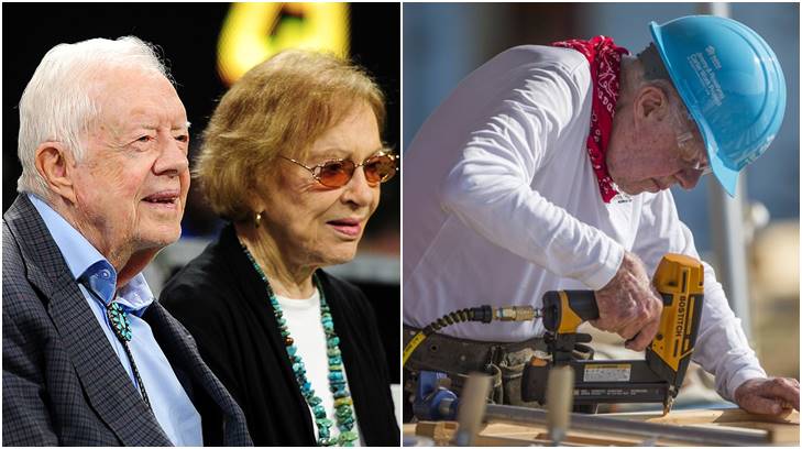 jimmy carter y su esposa