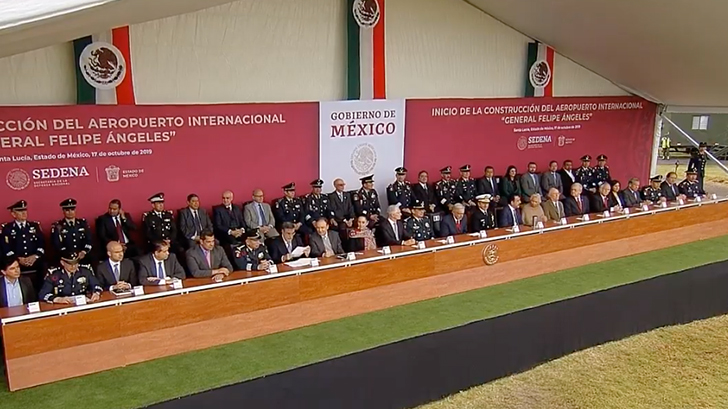 ceremonia construccion aeropuerto angeles