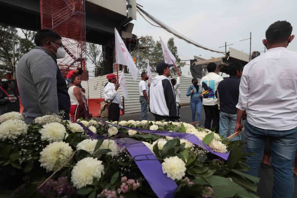 Linea 12 del Metro: un año después, víctimas visitan la zona de la tragedia