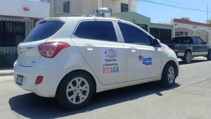 ¡Ojo! Patrulla va contra quienes desperdicien el agua en Hermosillo