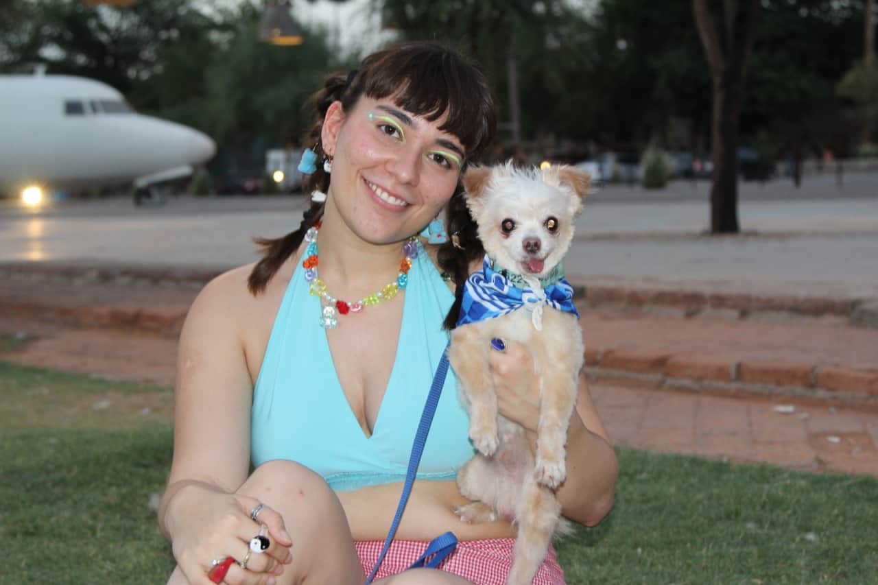 Conviven con sus perritos