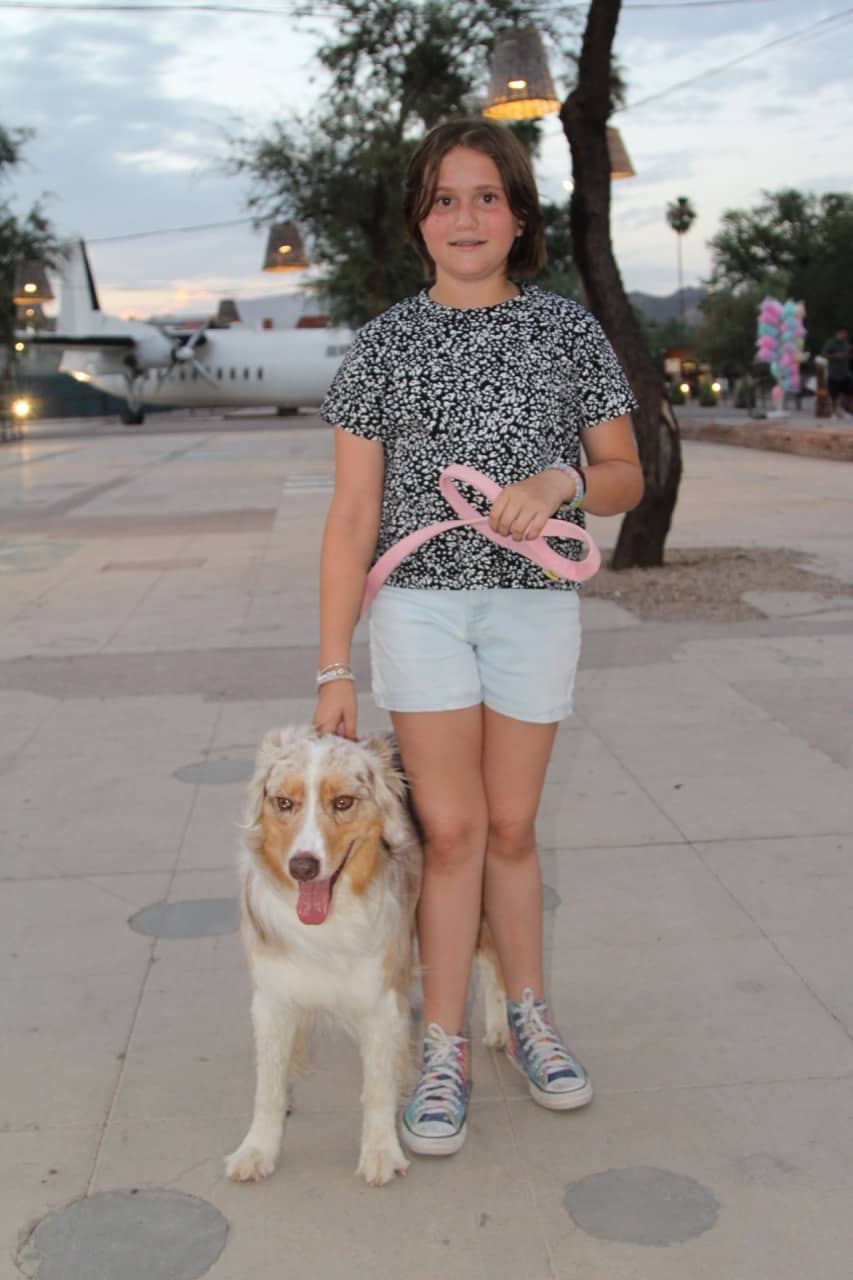 Conviven con sus perritos