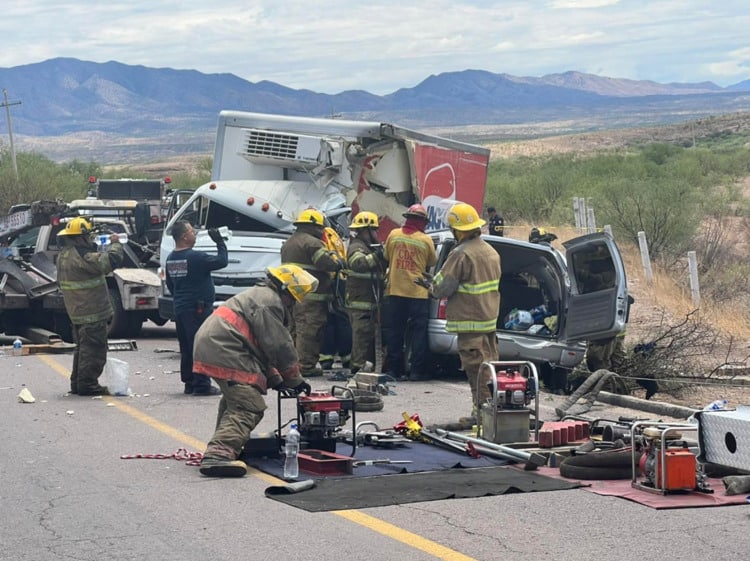 Violento choque en carretera de Nogales deja saldo trágico