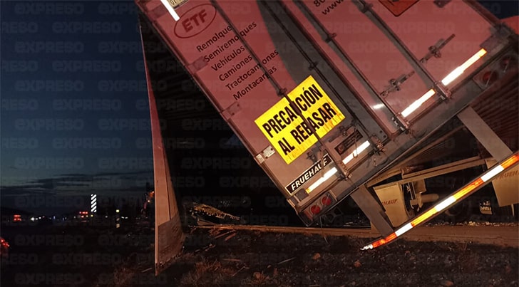Se registra aparatoso choque múltiple sobre el tramo Hermosillo-Obregón