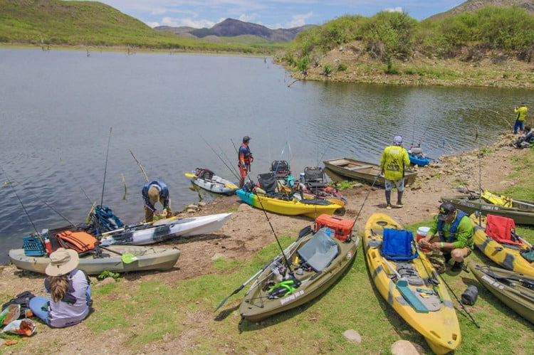 Divisaderos fue el escenario inédito de torneo de pesca de lobina