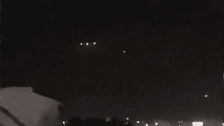 La verdad detrás de las luces que se vieron en el cielo de California y BC