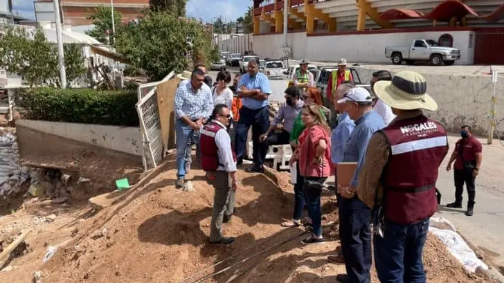 Supervisan obras del Planta Tratadora Los Alisos