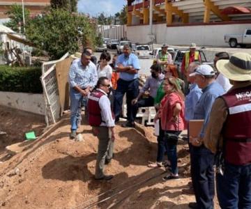 Supervisan obras del Planta Tratadora Los Alisos