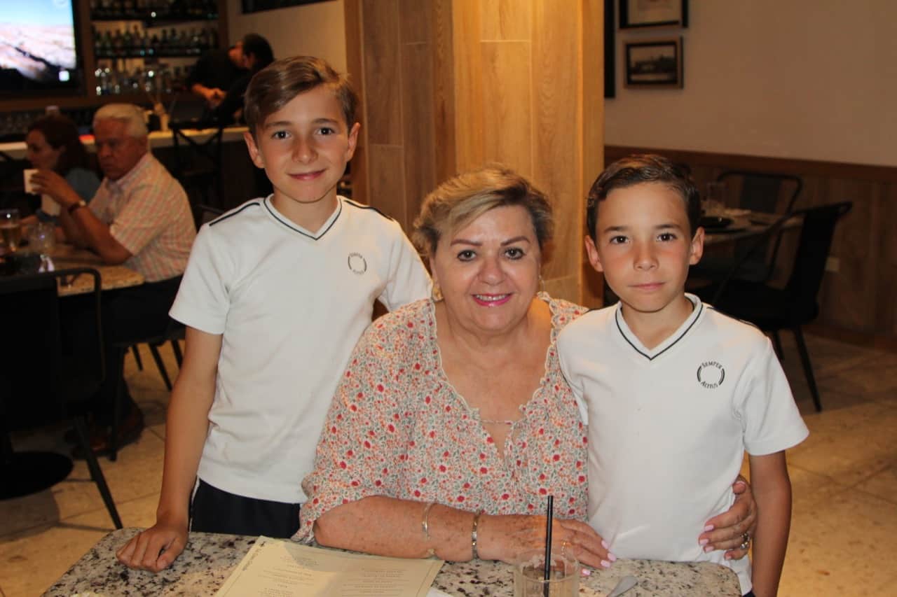 Entre buenos amigos y comida