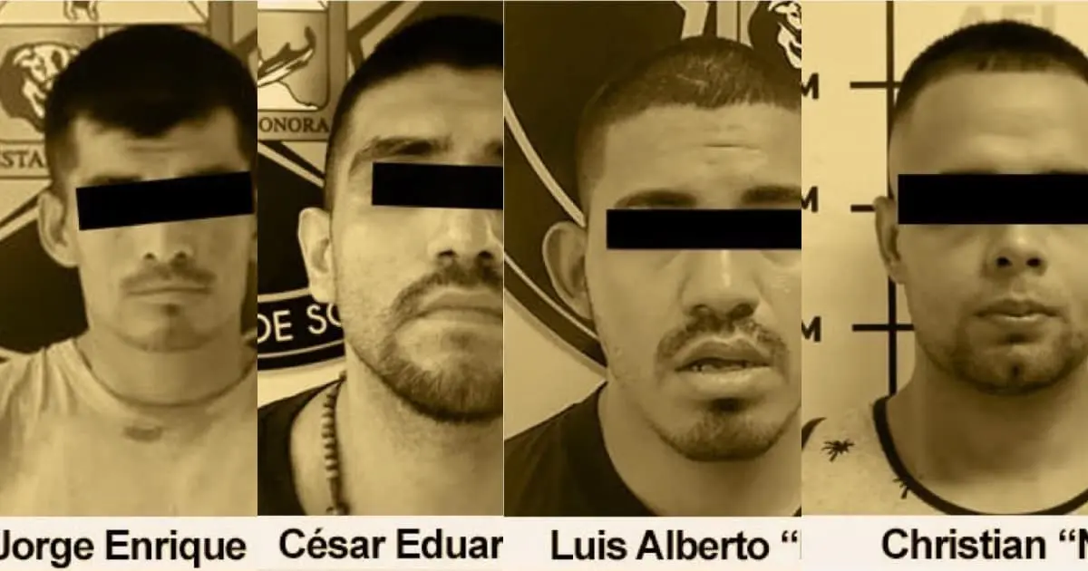 Aprehenden a cuatro presuntos homicidas de Cajeme; dos feminicidios