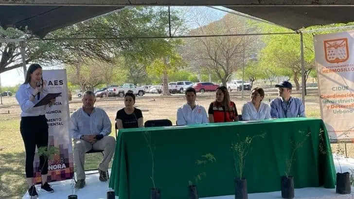 Reforestación de Hermosillo: arrancan jornada en Hacienda de la Flor