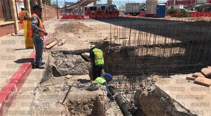 Trabajo en parrillas pluviales sobre el Solidaridad lleva un 55% de avance
