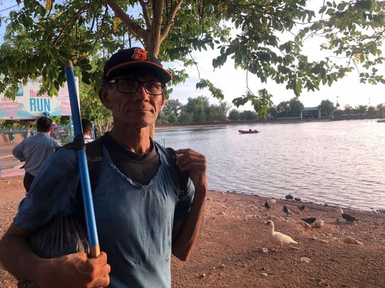 José será recordado como un héroe en la Laguna del Náinari