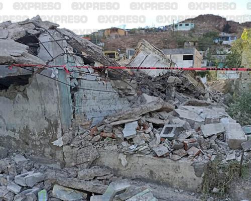 Guaymas: muere hombre tras caerle un viejo edificio encima