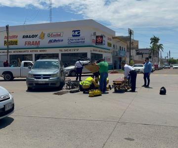 Conductor imprudente provoca fuerte accidente en Navojoa