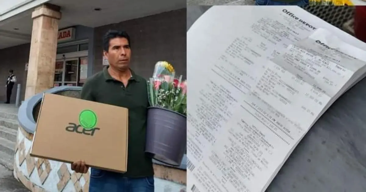 Indigna venta de computadora descompuesta a padre de familia en Cuernavaca