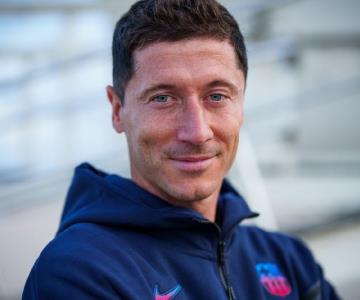 ¡Ya está en casa! Primeras imágenes de Lewandowski como culé