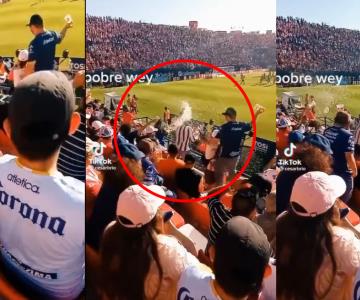 Aficionado de Rayados es agredido en el estadio Alfonso Lastras de San Luis