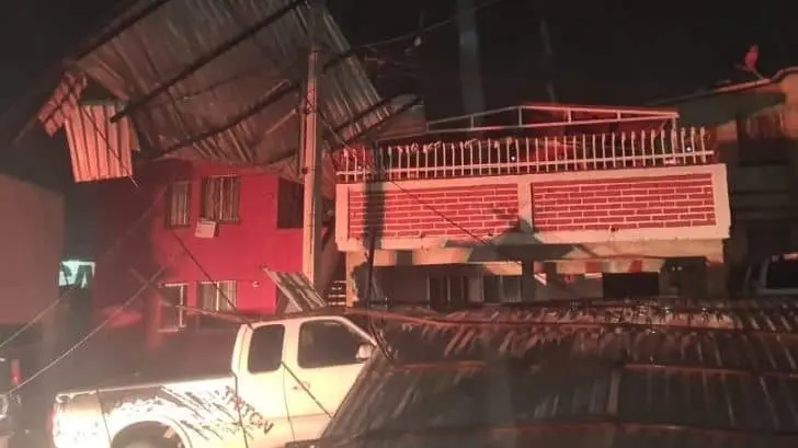 Colonias de Nogales sufren los estragos de la tormenta de anoche