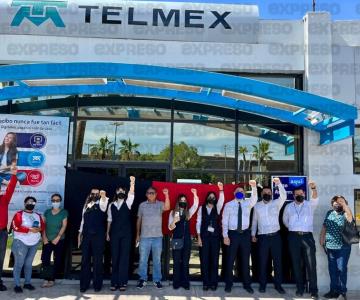 Pide AMLO conciliar para que acabe huelga en Telmex