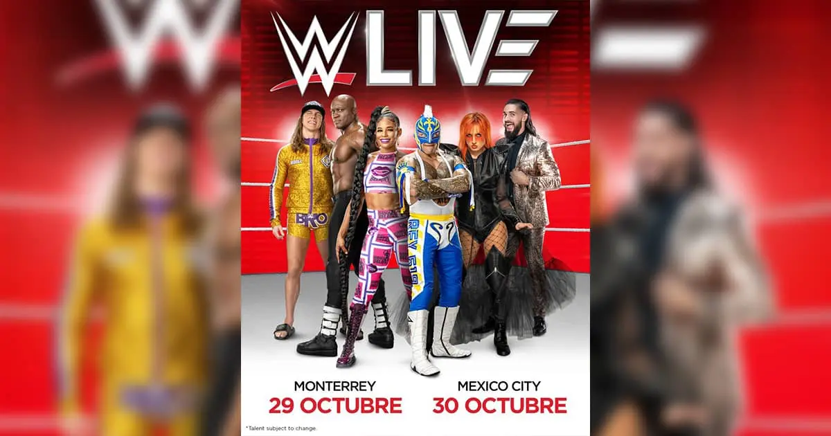 La WWE regresa a México con varias de sus estrellas