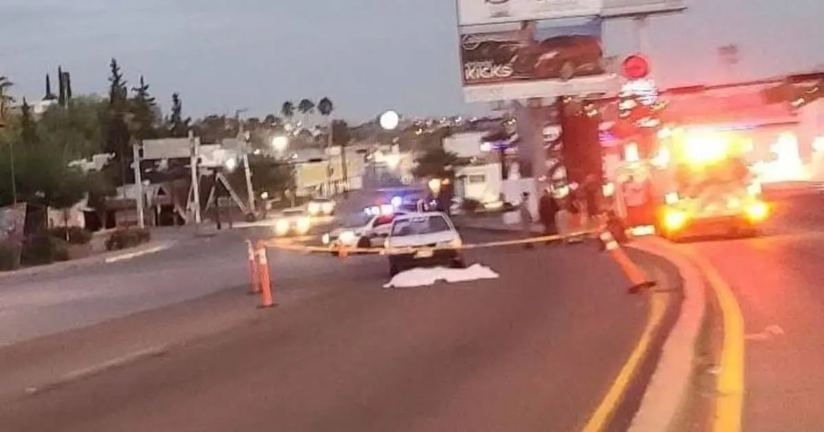 Muere hombre atropellado por taxista en Nogales