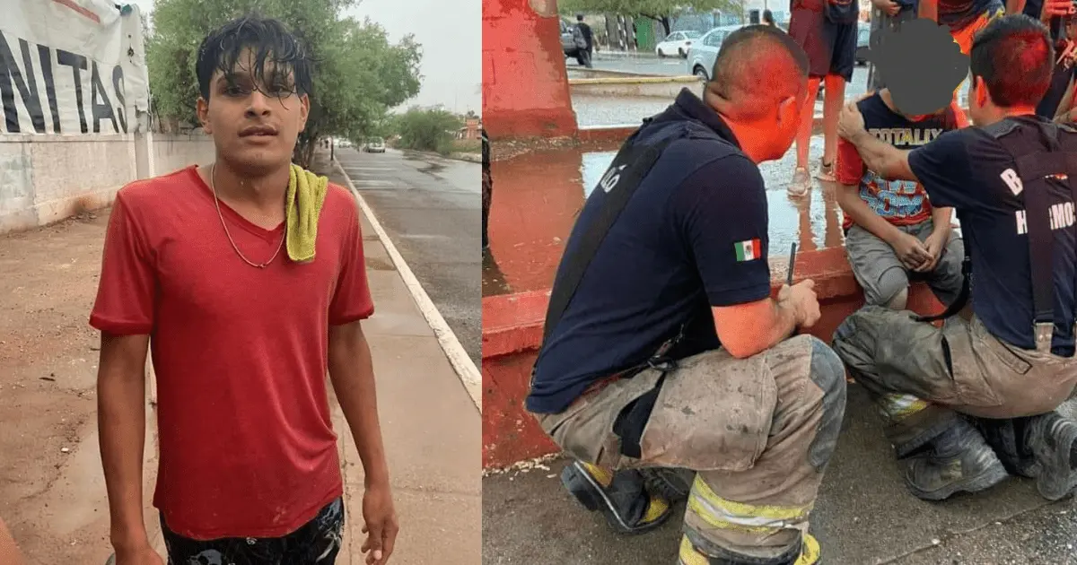 Luis Gerardo, el héroe que evitó una tragedia en el canal de La Cholla