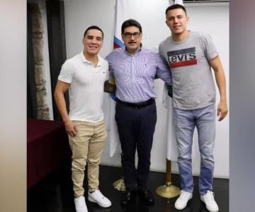 Óscar Valdez y Paco Cruz impulsan a jóvenes talentos de Nogales